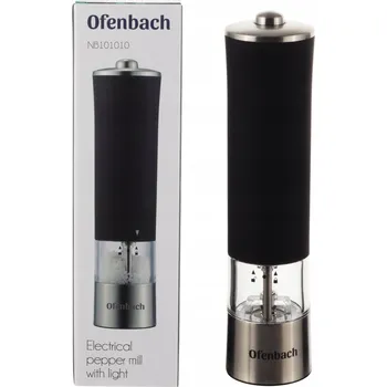Kuchyňský mlýnek Elektrický mlýnek Ofenbach plast černý
