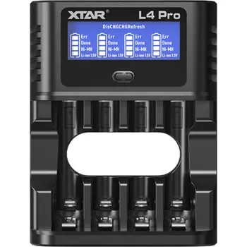 Nabíječka baterií Xtar L4 PRO KT-The 4 slots Type-C 1.5V battery charger