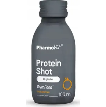 Protein Pharmovit, Protein Shot GymFood, pomerančová tekutina, 100 ml