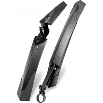 Blatník na kolo BLATNÍKY NA KOLO SADA PŘEDNÍ ZADNÍ LAPAČE 26 27 28 29 ČERNÉ