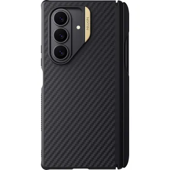 Náhradní kryt pro mobilní telefon Nillkin Synthetic Fiber PRO Magnetic Pen Slot zadní kryt pro Samsung Galaxy Z Fold 7 Golden