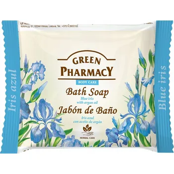 Mýdlo GREEN PHARMACY Tuhé mýdlo Modrý kosatec & Arganový olej 100g