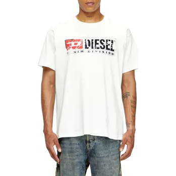 Pánské oblečení TRIČKO DIESEL T-NORM-T6 T-SHIRT WHITE