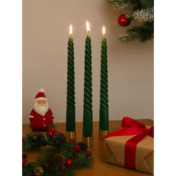 Svíčka Sinsay - Sada 3&nbsp;svíček - zelená - 014HR-77X - 014HR-77X-ONE