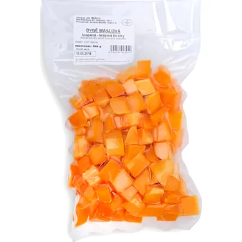 Dýně máslová krájená kostky, vakuové balení 500g
