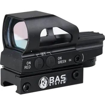 Kolimátor Otevřený kolimátor HD104 - černý, červený/zelený bod, A.C.M.