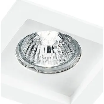 Bodové svítidlo FANEUROPE Zápustné svítidlo Phantom, bílé, 1 x GU10, 10 x 10 x 4,9 cm - FANEUROPE FAN INC-PHANTOM-Q1