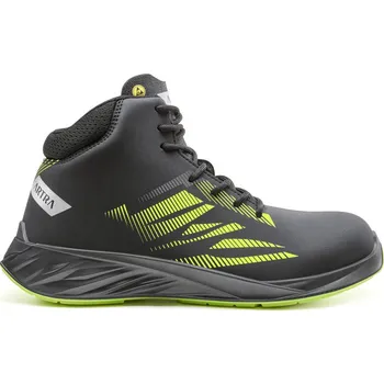 Pracovní obuv ARTRA Obuv ARDEUS 350 618080 S3L CI ESD, kotníková, zimní s komp. špicí a planžetou ARDEUS 350 618080 S3L CI ESD 44 Černá/zelená