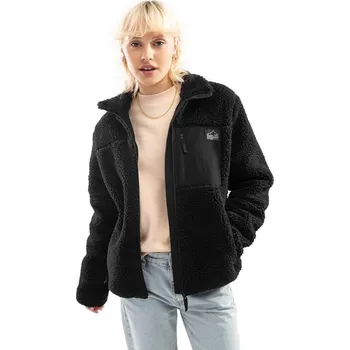 SIROKO Dámská bunda sherpa Blackcomb-W Černá XL ČERNÁ