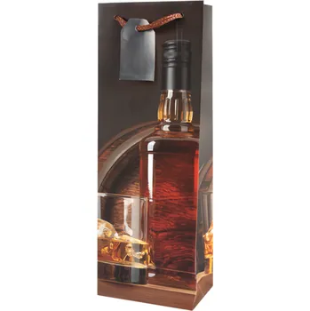 Party dekorace Albi Taška na láhev - whisky s ledem