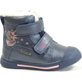 Dětská treková obuv Obutex DA07-5-2758A ROYAL BLUE dětská zimní obuv Velikost: 22