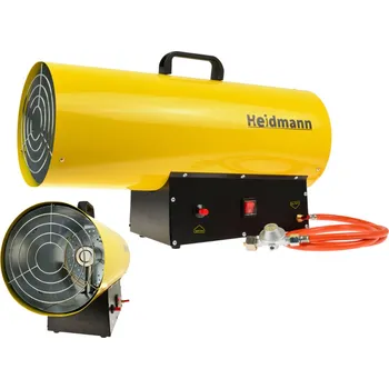 Průmyslové topidlo Heidmann Plynový ohřívač vzduchu 65kW 11841&nbsp;H00754