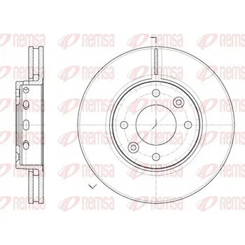 Brzdový kotouč Brzdový kotouč Remsa 6891.10