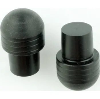 Nářadí na motocykly RENTHAl Náhradní konec černé trubky Ø22 mm CLIPON-END PLUG