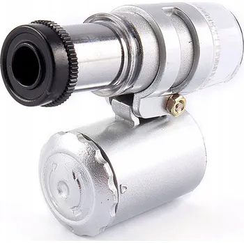 Mini kapesní mikroskop 60X lupa na šperky