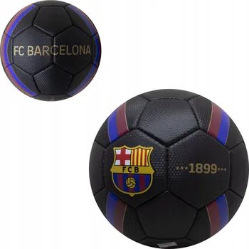 Fotbalový míč FC Barcelona Black 1899 VEL.5 Černý Rekreační pro fanoušky