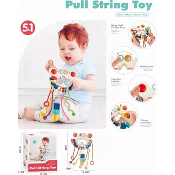 Sensorická montessori kousátko motýl