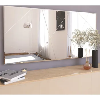 Zrcadlo SALERNO nástěnné zrcadlo, bílá