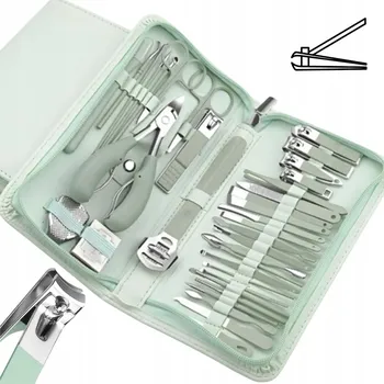 PROFESIONÁLNÍ SADA 35 NÁSTROJŮ: PEDIKÚRA MANIKÚRA PRO PÉČI O NEHTY