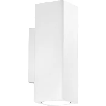 Nástěnné svítidlo FANEUROPE Nástěnné svítidlo Duduk hranaté, bílé, 2 x GU10 Mini, 7 x 5 x 18 cm - FANEUROPE FAN I-DUDUK-Q50-BCO