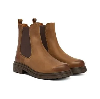 Pracovní obuv Kotníková obuv s elastickým prvkem Clarks Orinoco3 Top 26182904 Hnědá 41