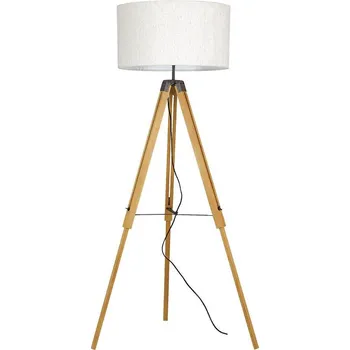 Stojací lampa FANEUROPE Stojací lampa STUDIOS dřevo, 1xE27, 75x151 cm - FANEUROPE FAN I-STUDIOS/PT