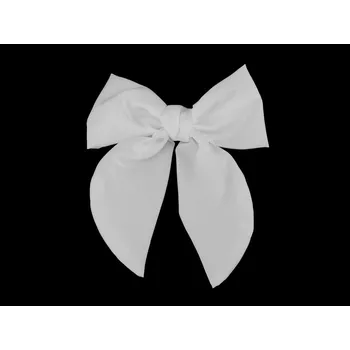 Náramek Mašle do vlasů / francouzská spona, malé, bílá