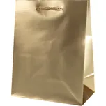 Albi Malá taška - hnědý kraft metalická zlatá s embosem