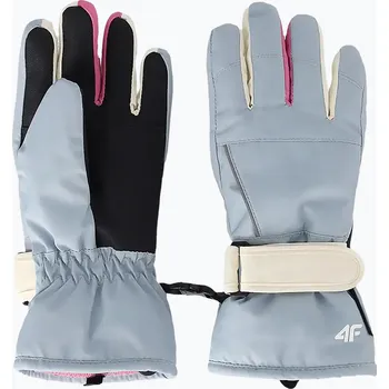 Chránič rukou Dětské lyžařské rukavice 4F Fnk U200 light blue
