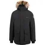 TRESPASS Pánská zateplená bunda DLX XL ČERNÁ