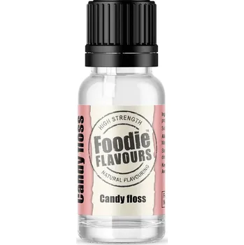 Přisada na vaření a pečení Foodie Flavours Přírodní koncentrované aroma 15ml cukrová vata | Skvělé pro Váš domácí dort