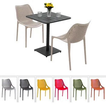 Zahradní sestava Zahradní sestava DUBLIN/RUBBY 1+2 (různé barvy) černá