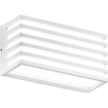 Nástěnné svítidlo FANEUROPE Nástěnné svítidlo LED DUKROT hliník bílá IP54 12W CCT 3000-4000 K 220x110x110 mm - FANEUROPE FAN LED-W-DUKROT-BCO