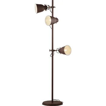 Stojací lampa FANEUROPE Stojací lampa Piantana Legend, corten/měděné, 3 x E27, 50 x 166 cm - FANEUROPE FAN I-LEGEND-PT3 BRO