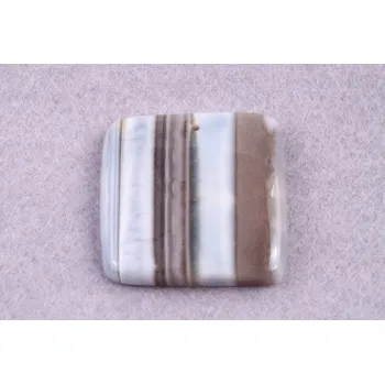 Přírodní kámen Vrtaný kabošon Blue Opal č.V13 (28x27x6mm)