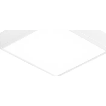 FANEUROPE Stropní LED svítidlo KLIO bílá, akrylát/hliník, 36 W, 4600 lm, 4000 K, 21,1 x 21,1 x 5,05 cm - FANEUROPE FAN LED-KLIO-Q21