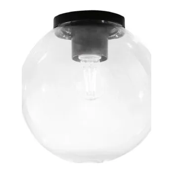 Venkovní osvětlení FANEUROPE Venkovní svítidlo Lumetto Polly, plast, průhledná, 1 x E27, 26 x 25 cm, IP44 - FANEUROPE FAN I-POLLY-G25-TR