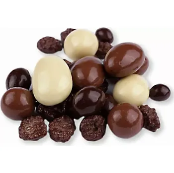 Potravina Ochutnej Ořech Mix ořechů v čokoládě bez přidaného cukru 200 g