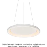 ACA Lighting závěsné svítidlo LED 48W 3000K 4610lm bílá kov D61XH120CM DIANA BR71LEDP61WH