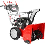 Dvoustupňová benzínová sněhová fréza s pojezdem a elektrostartem HECHT 9661 SE