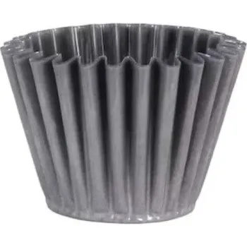 Květináč Kovový květináč Ronja XS - šedo-béžový - Strömshaga AB - 1 ks