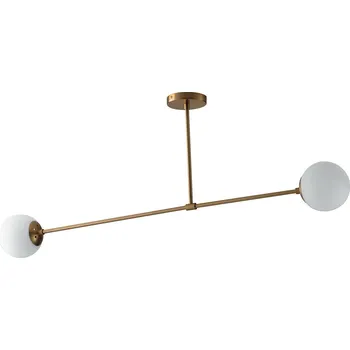 FANEUROPE Závěsné svítidlo THEMYS zlatá, 2xE14, 120 x 170 cm - FANEUROPE FAN I-THEMYS-T2