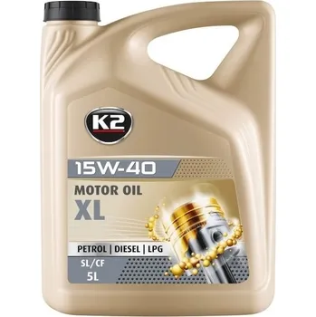 Motorový olej K2 TEXAR XL 15W-40, 5L