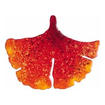 Brož Lucie Horáková Brož smaltovaná - ginko