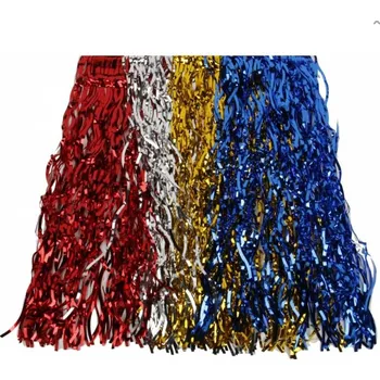 Vánoční dekorace Vánoční lameta 45x30cm, stříbrná