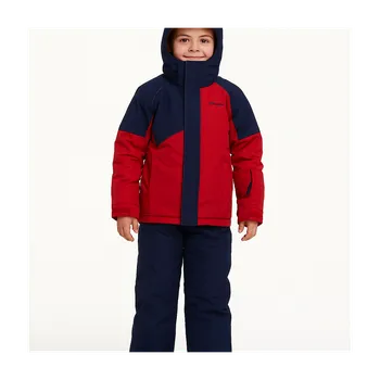 Lyžařský set Phenix Asymmetrical Bicolor Two-piece JR - Red 2-6