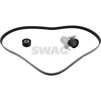 Sada žebrovaných klínových řemenů SWAG 33 10 9224