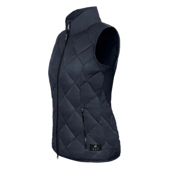 Waldhausen Dámská jezdecká vesta ELT Meran, tmavě modrá Barva: Tmavě modrá, Velikost: XL