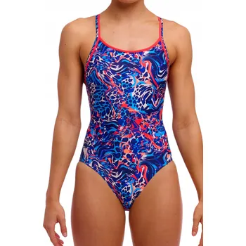 Dámské plavky Jednodílné plavky FUNKITA Mad Cat - Diamond Back 14 (UK36) L