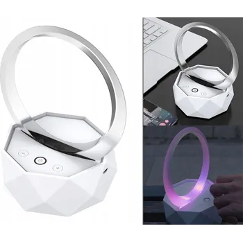 Bluetooth reproduktor PŘENOSNÝ BEZDRÁTOVÝ BLUETOOTH REPRODUKTOR RGB MP3 LED NOČNÍ LAMPA KOŠÍK